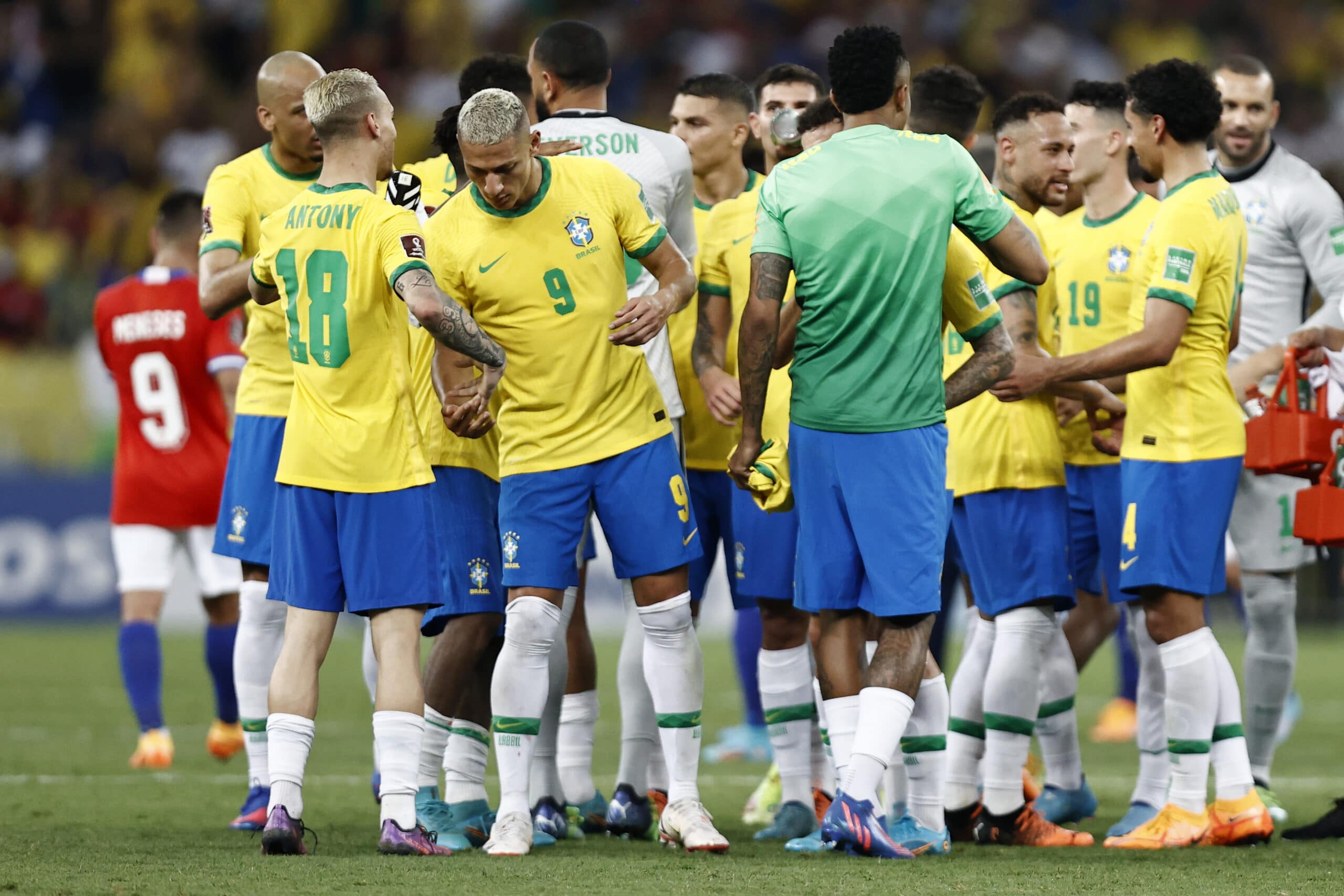 Brazil V Chile Fifa World Cup Qatar 2022 Qualifier Scaled