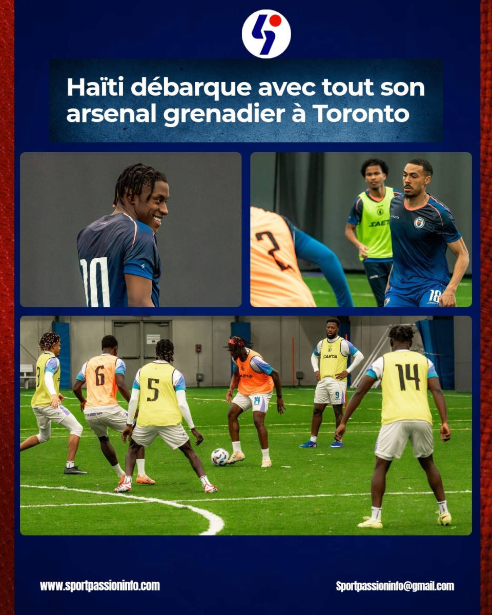 Haïti débarque avec tout son arsenal grenadier à Toronto