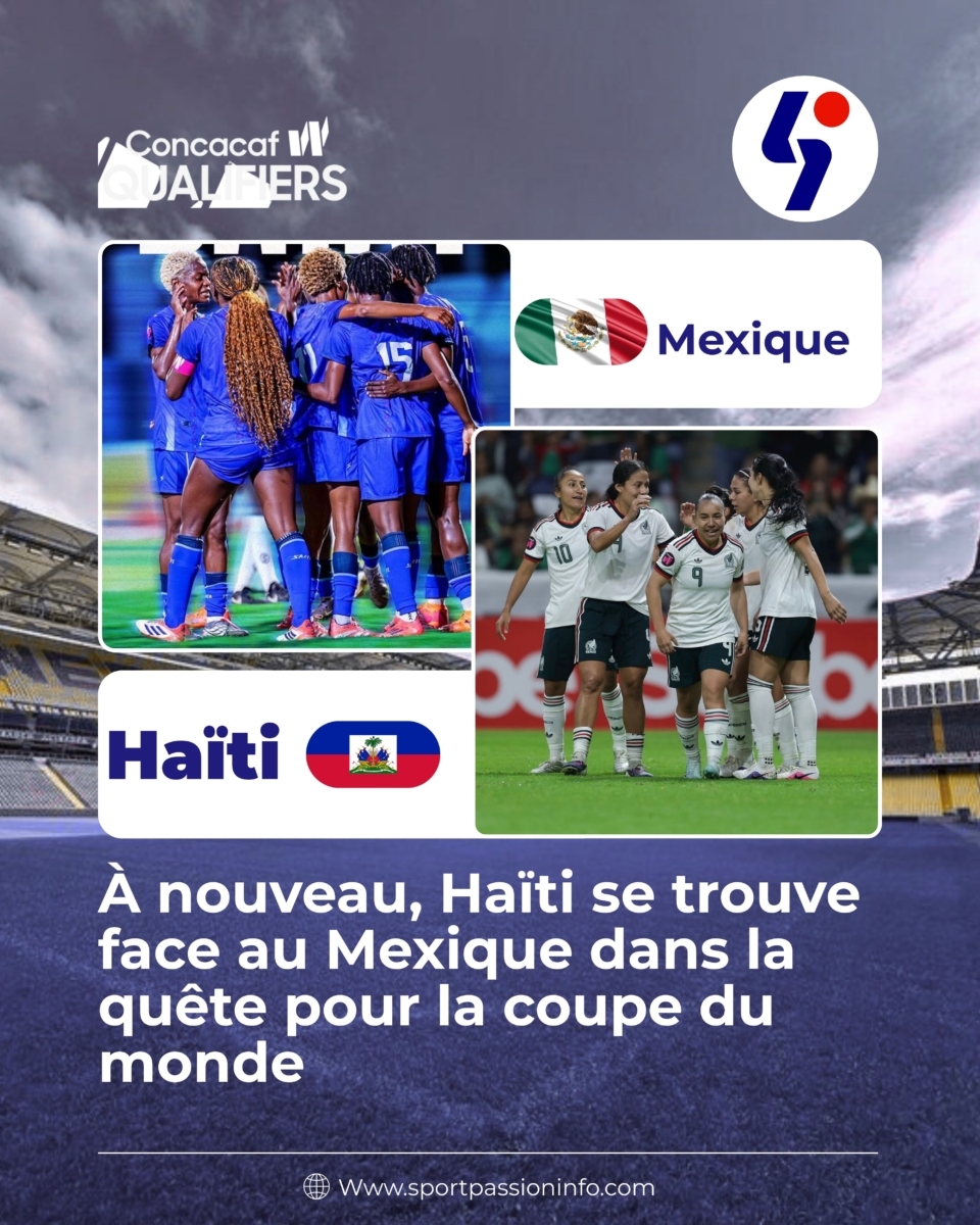 À nouveau, Haïti se trouve face au Mexique dans la quête pour la coupe du monde