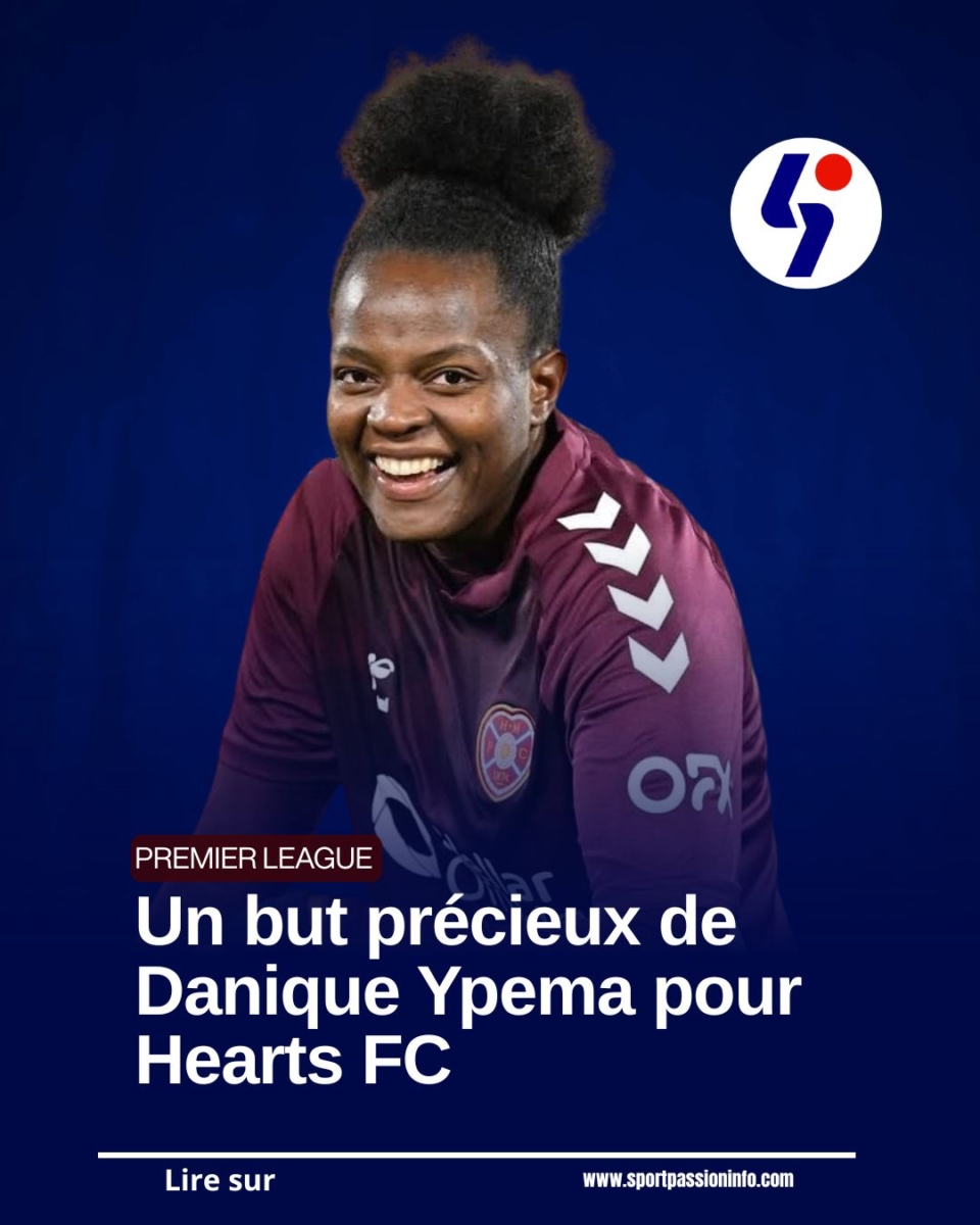 Super League: Danique Ypema marque un précieux but pour Hearts FC