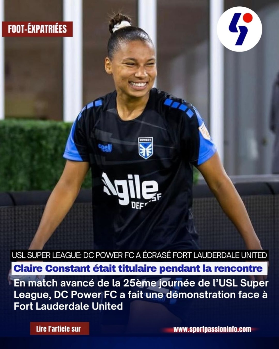 USL Super League: DC Power FC a écrasé Fort lauderdale United