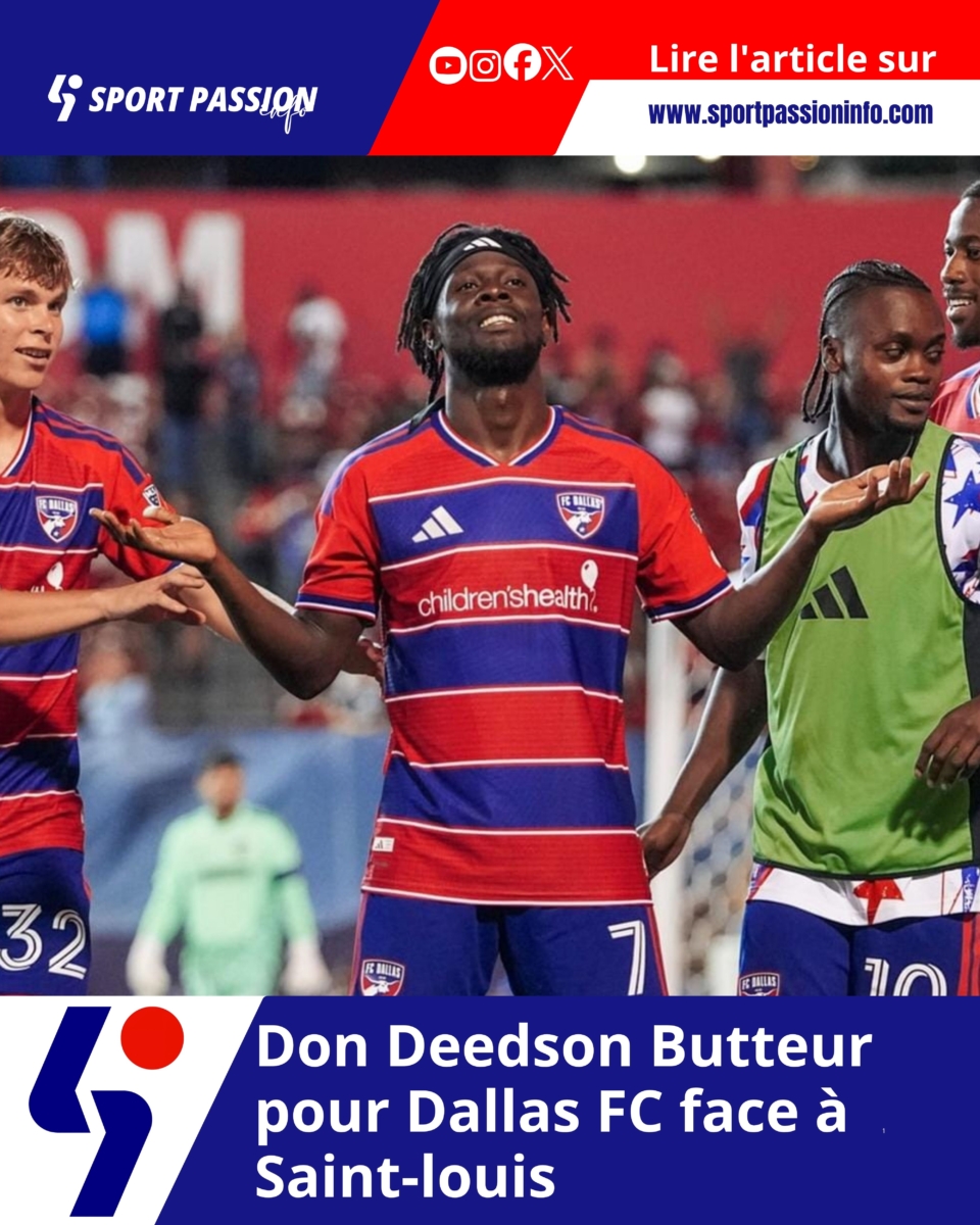 Don Deedson Butteur pour Dallas FC face à Saint-louis