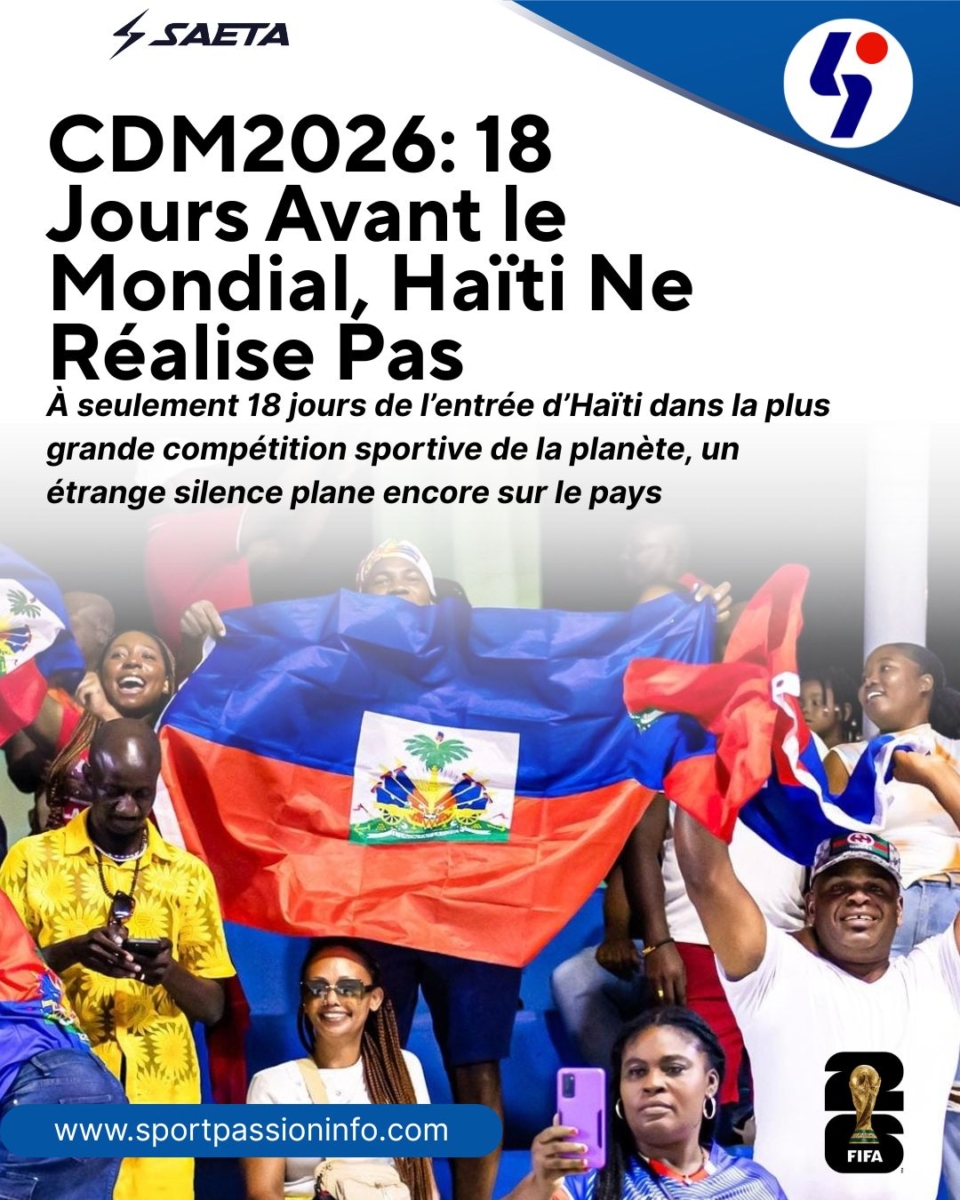 CDM2026: 18 Jours Avant le Mondial, Haïti Ne Réalise Pas