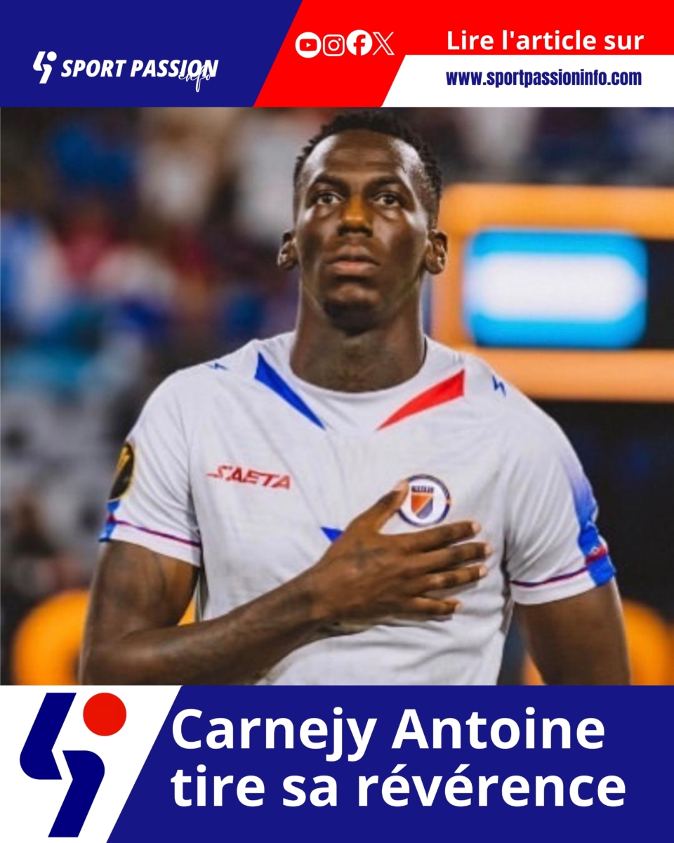 Carnejy Antoine tire sa révérence