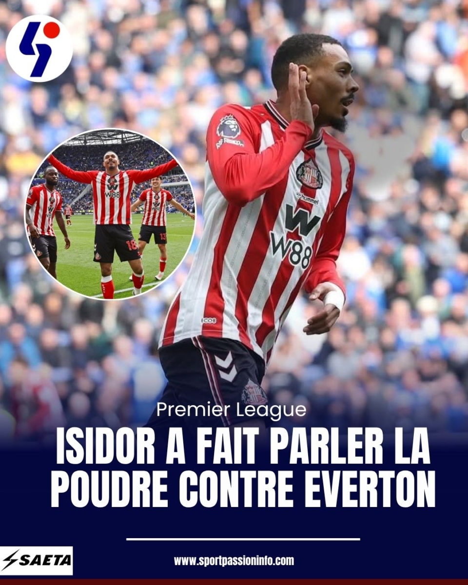 Premier League : Isidor a fait parler la poudre contre Everton