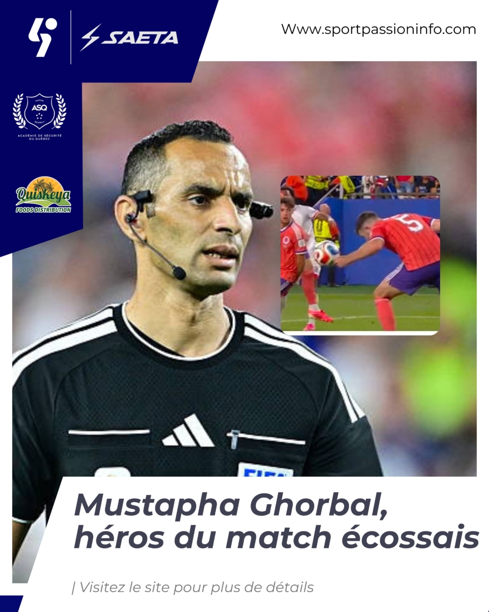 Mustapha Ghorbal, héros du match écossais