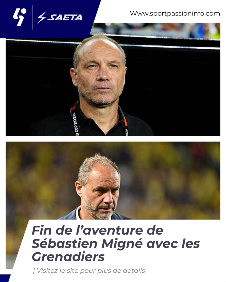 Fin de l’aventure de Sébastien Migné avec les Grenadiers